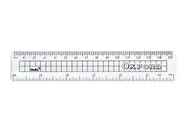 Ruler 15cm Oxford Helix 01B